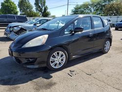 Honda salvage cars for sale: 2009 Honda FIT Sport