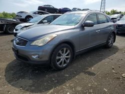 Salvage cars for sale from Copart Windsor, NJ: 2012 Infiniti EX35 Base