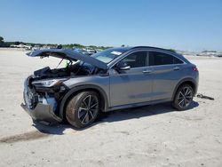 Infiniti salvage cars for sale: 2024 Infiniti QX55 Sensory