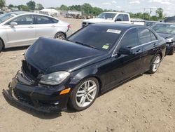 Mercedes-Benz salvage cars for sale: 2012 Mercedes-Benz C 300 4matic