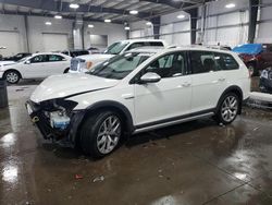 Volkswagen Golf salvage cars for sale: 2019 Volkswagen Golf Alltrack S