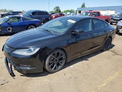 Chrysler 200 salvage cars for sale: 2015 Chrysler 200 S