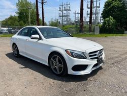 Salvage cars for sale from Copart Candia, NH: 2018 Mercedes-Benz C300