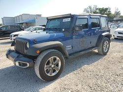 Jeep Wrangler Unlimited Sport salvage cars for sale: 2010 Jeep Wrangler Unlimited Sport