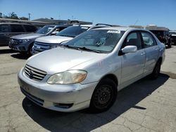 Toyota salvage cars for sale: 2003 Toyota Corolla CE