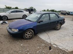 Chevrolet salvage cars for sale: 1999 Chevrolet GEO Prizm Base