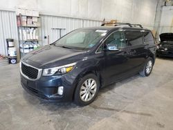 KIA Sedona ex salvage cars for sale: 2016 KIA Sedona EX