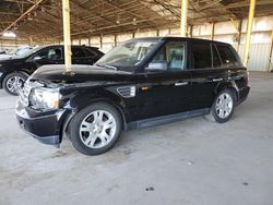 Land Rover salvage cars for sale: 2006 Land Rover Range Rover Sport HSE