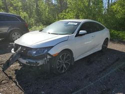 Honda salvage cars for sale: 2019 Honda Civic Sport