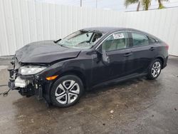 Honda Civic salvage cars for sale: 2018 Honda Civic LX