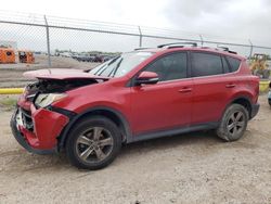Vehiculos salvage en venta de Copart Houston, TX: 2015 Toyota Rav4 XLE
