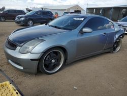 Infiniti salvage cars for sale: 2004 Infiniti G35