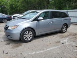 Honda salvage cars for sale: 2016 Honda Odyssey EX