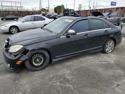 Salvage cars for sale from Copart Wilmington, CA: 2009 Mercedes-Benz C300
