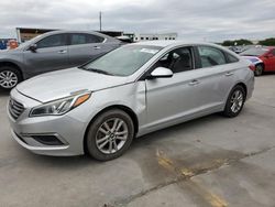Vehiculos salvage en venta de Copart Grand Prairie, TX: 2017 Hyundai Sonata SE