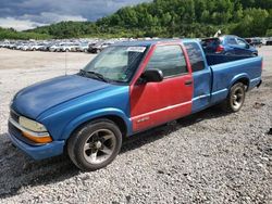 Salvage cars for sale from Copart Hurricane, WV: 2002 Chevrolet S Truck S10