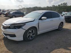 Honda Accord lx salvage cars for sale: 2017 Honda Accord LX