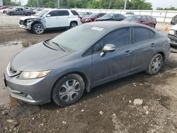 Honda Civic salvage cars for sale: 2013 Honda Civic Hybrid