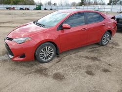 Vehiculos salvage en venta de Copart Bowmanville, ON: 2018 Toyota Corolla L