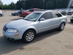 Volkswagen Vehiculos salvage en venta: 2003 Volkswagen Passat GLS