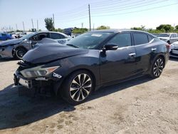 2016 Nissan Maxima 3.5S en venta en Miami, FL