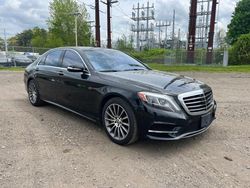 Mercedes-Benz salvage cars for sale: 2016 Mercedes-Benz S 550 4matic