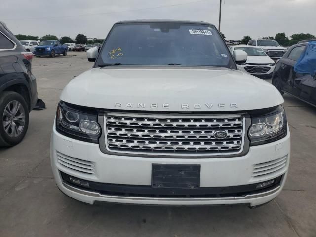 2016 Land Rover Range Rover Supercharged