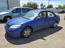 Honda Vehiculos salvage en venta: 2004 Honda Civic DX VP