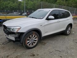 Vehiculos salvage en venta de Copart Waldorf, MD: 2016 BMW X3 XDRIVE28I