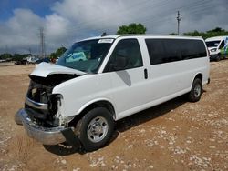 Salvage cars for sale from Copart China Grove, NC: 2017 Chevrolet Express G3500 LT