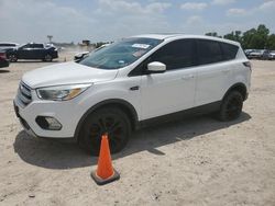 Salvage cars for sale from Copart Houston, TX: 2017 Ford Escape SE