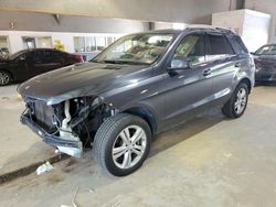 Mercedes-Benz ml 350 4matic salvage cars for sale: 2013 Mercedes-Benz ML 350 4matic