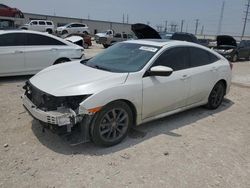 Vehiculos salvage en venta de Copart Haslet, TX: 2019 Honda Civic EX