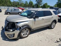 Ford salvage cars for sale: 2017 Ford Explorer XLT