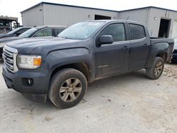 Salvage cars for sale from Copart New Braunfels, TX: 2016 GMC Canyon SLE
