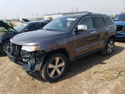 Jeep Grand Cherokee Vehiculos salvage en venta: 2015 Jeep Grand Cherokee Overland