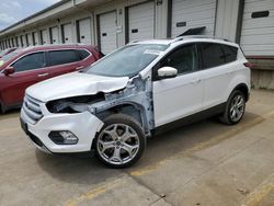 Ford Escape Titanium salvage cars for sale: 2019 Ford Escape Titanium