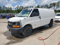 Chevrolet Express g2500 salvage cars for sale: 2005 Chevrolet Express G2500