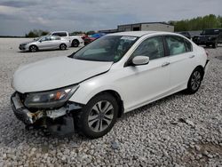 Honda Accord LX salvage cars for sale: 2015 Honda Accord LX