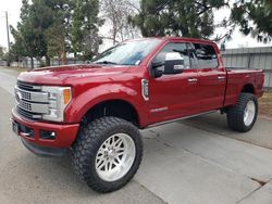 Salvage cars for sale from Copart Rancho Cucamonga, CA: 2017 Ford F250 Super Duty
