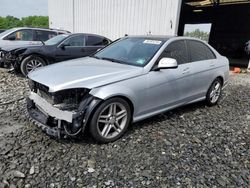 Salvage cars for sale from Copart Windsor, NJ: 2009 Mercedes-Benz C 300 4matic