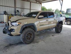 Salvage cars for sale from Copart Cartersville, GA: 2017 Toyota Tacoma Double Cab