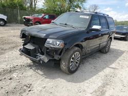 Salvage cars for sale from Copart Cicero, IN: 2017 Lincoln Navigator Select