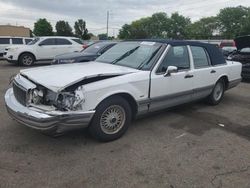 Lincoln salvage cars for sale: 1990 Lincoln Town Car Signature