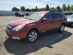 Subaru Outback salvage cars for sale: 2012 Subaru Outback 2.5I Premium