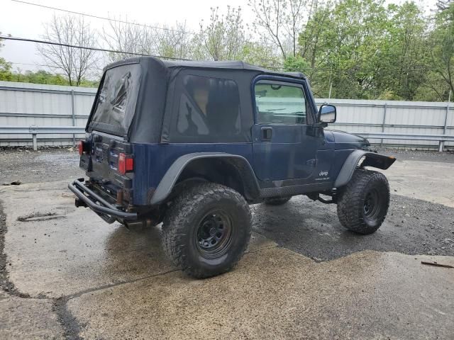 2005 Jeep Wrangler / TJ SE