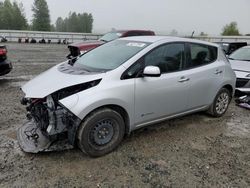 Nissan salvage cars for sale: 2013 Nissan Leaf S