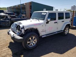 Vehiculos salvage en venta de Copart Colorado Springs, CO: 2017 Jeep Wrangler Unlimited Sahara