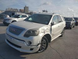 Salvage cars for sale from Copart New Orleans, LA: 2012 GMC Acadia Denali
