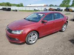 Salvage cars for sale from Copart Columbia Station, OH: 2017 Volkswagen Jetta SEL